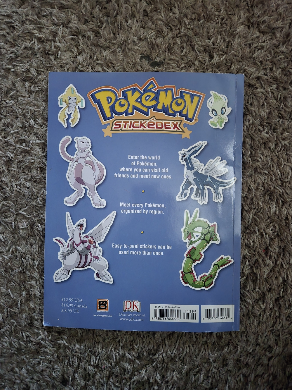 2007 Pokemon Stickedex Sticker Book - Picture 12 of 12